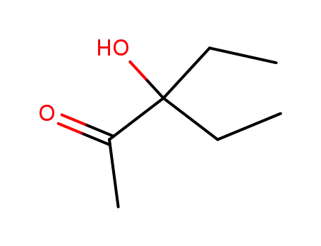 Molecular Structure of 19849-26-4 (2-Pentanone, 3-ethyl-3-hydroxy-)