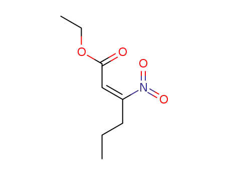 Z-β-Nitro-hexen-(2)-saeure-aethylester