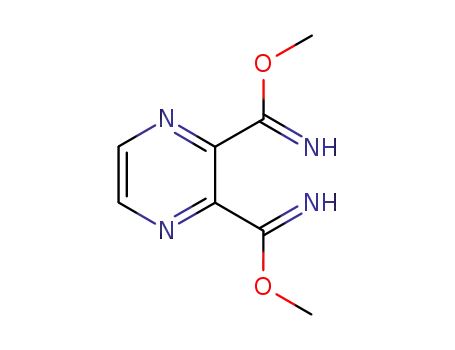 dimethyl pyrazine-2,3-dicarboimidate