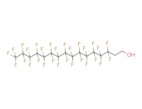 Molecular Structure of 60699-51-6 (3,3,4,4,5,5,6,6,7,7,8,8,9,9,10,10,11,11,12,12,13,13,14,14,15,15,16,16,16-nonacosafluorohexadecanol)