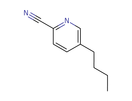 2-Pyridinecarbonitrile,5-butyl- cas  39256-40-1