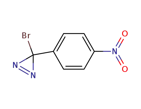 3-브로모-3-(4-니트로페닐)-3H-디아지린