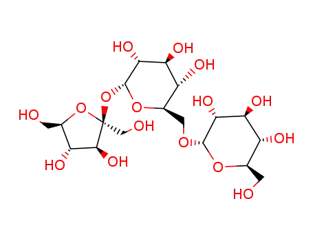 Molecular Structure of 21291-36-1 (isomaltosylfructoside)