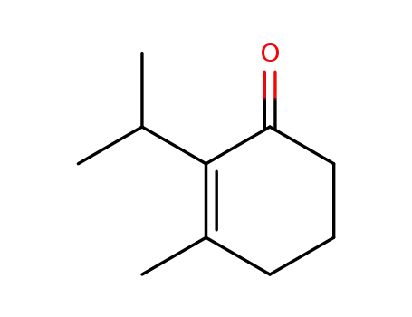 Molecular Structure of 7291-87-4 (2-Cyclohexen-1-one, 3-methyl-2-(1-methylethyl)-)