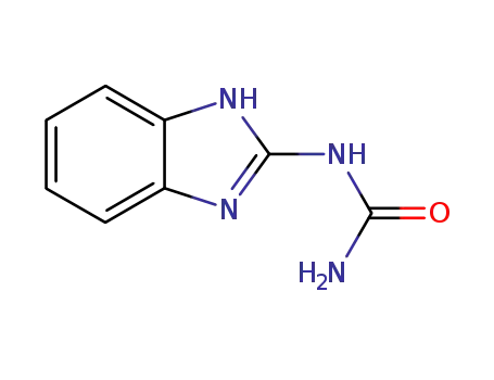 Molecular Structure of 24370-25-0 (2-BENZIMIDAZOLYLUREA)