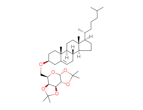 3β-O-(1’,2’:3’,4’-di-O-isopropylidene-α-D-galactopyranos-6’-yl)cholest-5-ene