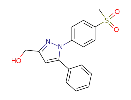 3-hydroxymethyl-1-(4-methanesulfonylphenyl)-5-phenyl-1H-pyrazole