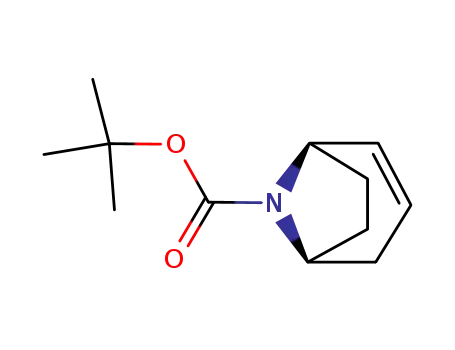 Molecular Structure of 208037-78-9 ((1R,5S)-8-azabicyclo[3.2.1]oct-2-ene-8-carboxylic acid tert-butyl ester)