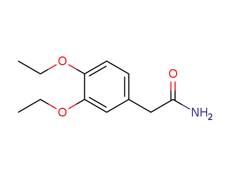 Molecular Structure of 526190-09-0 (2-(3,4-diethoxyphenyl)acetamide)
