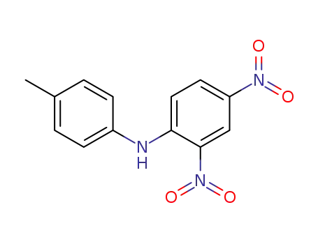 Molecular Structure of 1033-01-8 (N-(2,4-Dinitrophenyl)-p-toluidine)