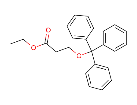 3-trityloxy-propionic acid ethyl ester