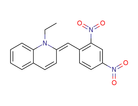 2-(2,4-Dinitrophenylmethylene)-1-ethyl-1,2-dihydroquinoline