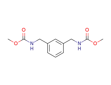 Molecular Structure of 54772-36-0 (1,3-bis-[(methoxycarbonylamino)-methyl]-benzene)