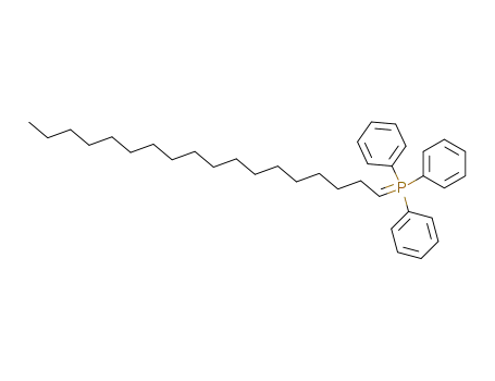 Molecular Structure of 57243-06-8 (Phosphorane, octadecylidenetriphenyl-)