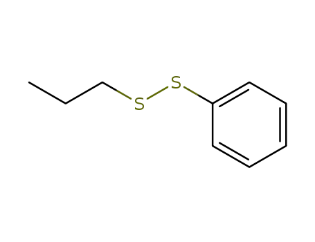Molecular Structure of 20126-55-0 (Disulfide, phenyl propyl)