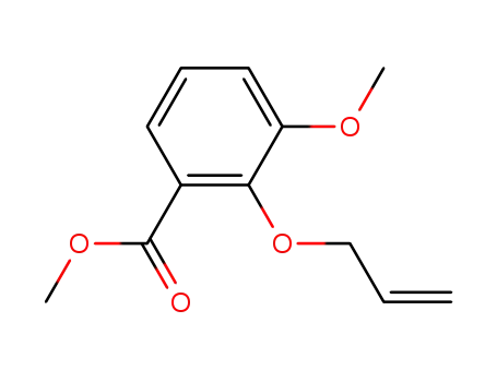 Molecular Structure of 96619-89-5 (methyl 2-allyloxy-m-anisate)