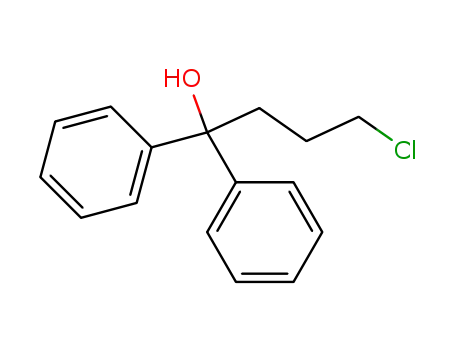 Molecular Structure of 63645-18-1 (Benzenemethanol, a-(3-chloropropyl)-a-phenyl-)