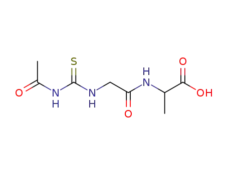 Alanine,  N-(5-acetyl-4-thiohydantoyl)-,  DL-  (5CI)