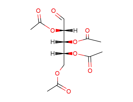 Molecular Structure of 3891-58-5 (D-Arabinose tetraacetate)