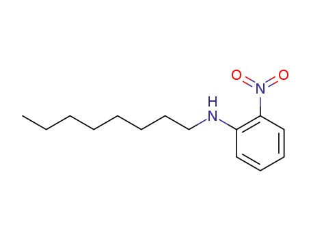 Molecular Structure of 22100-61-4 (N-Monooctyl-o-nitraniline)