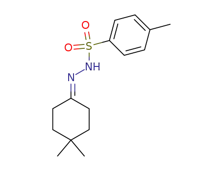 Molecular Structure of 64692-81-5 (N'-(4,4-dimethylcyclohexylidene)-4-methylbenzene-1-sulfonohydrazide)
