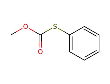 Molecular Structure of 3186-52-5 (Thiocarbonic acid S-phenyl O-methyl ester)
