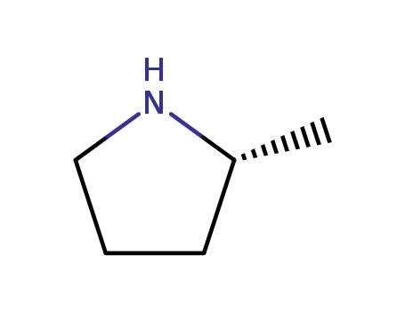 Molecular Structure of 41720-98-3 ((R)-2-Methyl-pyrrolidine)