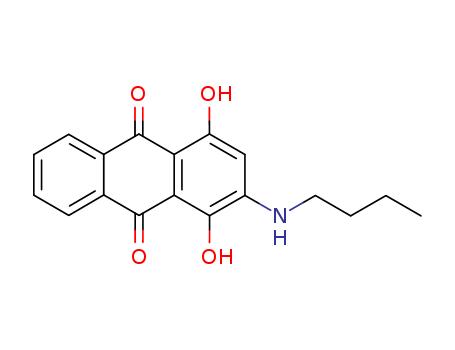 9,10-Anthracenedione, 2-(butylamino)-1,4-dihydroxy-