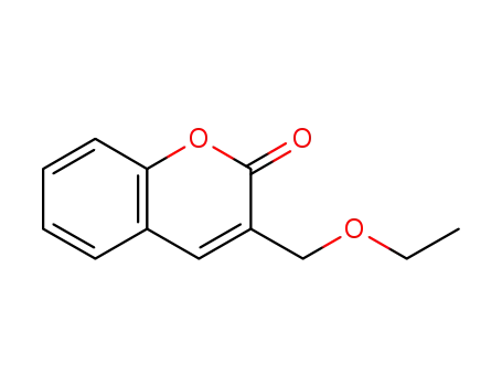 Molecular Structure of 1195865-12-3 (3-ethoxymethylcoumarin)