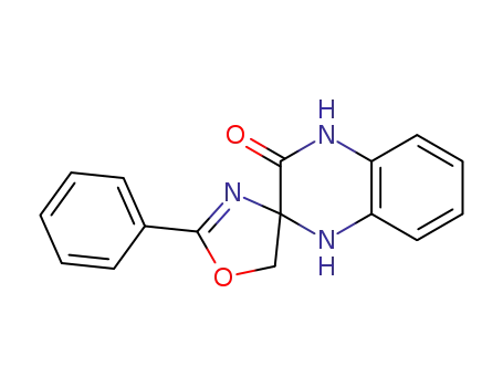 2-phenyl-1’H,5H-spiro[oxazole-4,2’-quinoxalin]-3’(4’H)-one