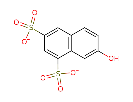 Molecular Structure of 68384-00-9 (2-hydroxy-6,8-disulfonatonaphthalene)