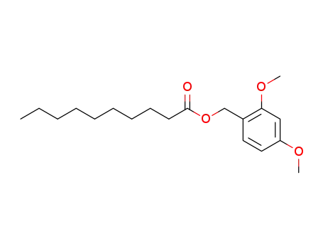 Decanoic acid 2,4-dimethoxy-benzyl ester