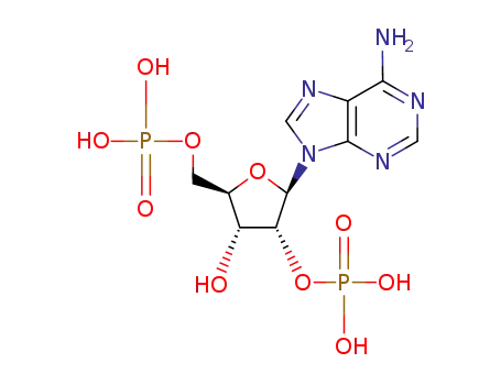 Molecular Structure of 3805-37-6 ([(2R,5R)-5-(6-aminopurin-9-yl)-3-hydroxy-4-phosphonooxy-oxolan-2-yl]me thoxyphosphonic acid)