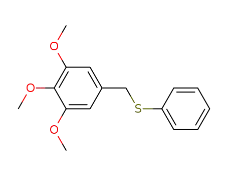 Benzene, 1,2,3-trimethoxy-5-[(phenylthio)methyl]-
