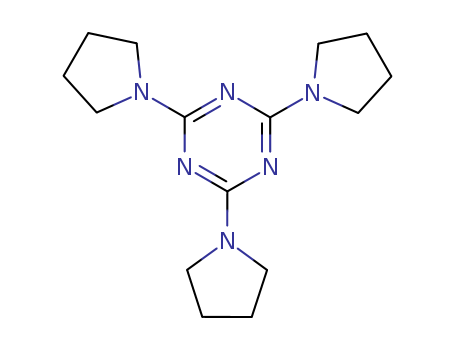 1,3,5-Triazine,2,4,6-tri-1-pyrrolidinyl-