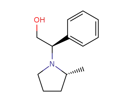 (2R)-2-[(2'R)-2'-methyl-N-pyrrolidinyl]-2-phenyl-1-ethanol