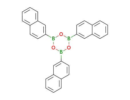 Boroxin, tri-2-naphthalenyl-