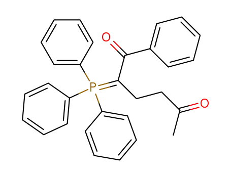 Molecular Structure of 557773-94-1 (1,5-Hexanedione, 1-phenyl-2-(triphenylphosphoranylidene)-)