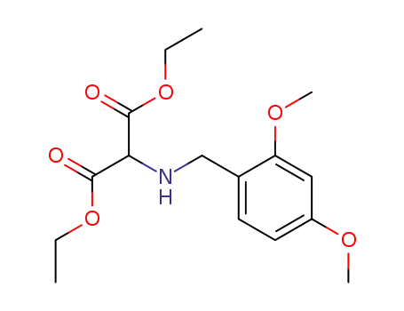 Diethyl {[(2,4-dimethoxyphenyl)methyl]amino}propanedioate