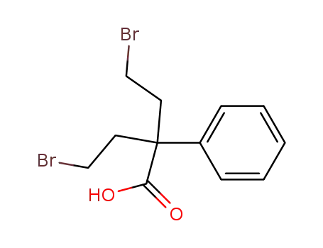 4-bromo-2-(2-bromo-ethyl)-2-phenyl-butyric acid