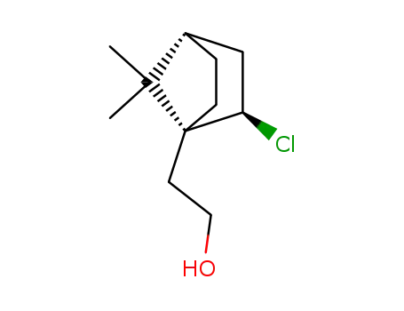 Molecular Structure of 63805-62-9 (Bicyclo[2.2.1]heptane-1-ethanol, 2-chloro-7,7-dimethyl-, endo-)