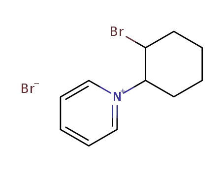 Molecular Structure of 75383-70-9 (Pyridinium, 1-(2-bromocyclohexyl)-, bromide)