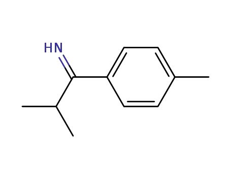 2-methyl-1-<i>p</i>-tolyl-propan-1-one-imine