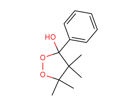 1,2-Dioxolan-3-ol, 4,4,5,5-tetramethyl-3-phenyl-