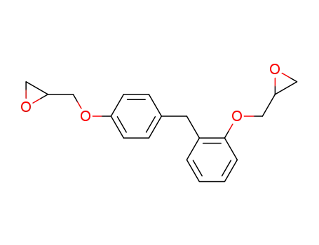 Molecular Structure of 57469-07-5 ([[2-[p-(oxiranylmethoxy)benzyl]phenoxy]methyl]oxirane)