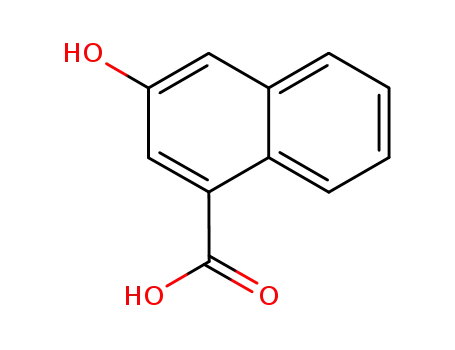 Molecular Structure of 19700-42-6 (3-hydroxynaphthalene-1-carboxylic acid)