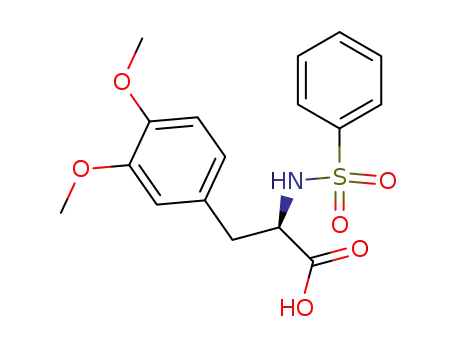 D-Tyrosine, 3-methoxy-O-methyl-N-(phenylsulfonyl)-
