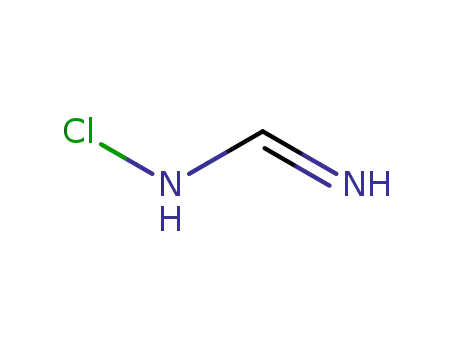 Molecular Structure of 115948-81-7 (<i>N</i>-chloro-formamidine)