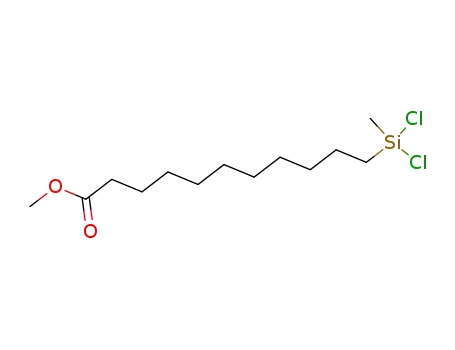 Molecular Structure of 53667-62-2 (methyl 11-(dichloromethylsilyl)undecanoate)