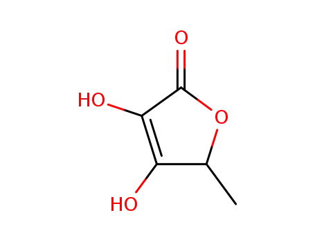 Molecular Structure of 3566-57-2 (3,4-DIHYDROXY-5-METHYL-2-FURANONE)